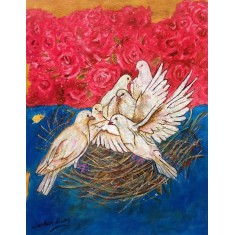Naushad Alam, 18 x 24 Inch, Oil on Canvas, Figurative Painting, AC-NAL-213